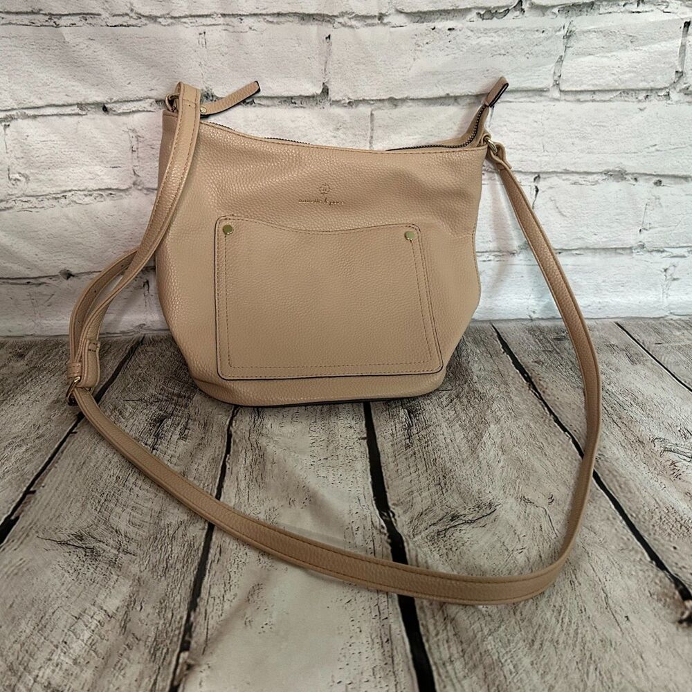 C22 Nanette Lepore Pale Pink Crossbody Bag